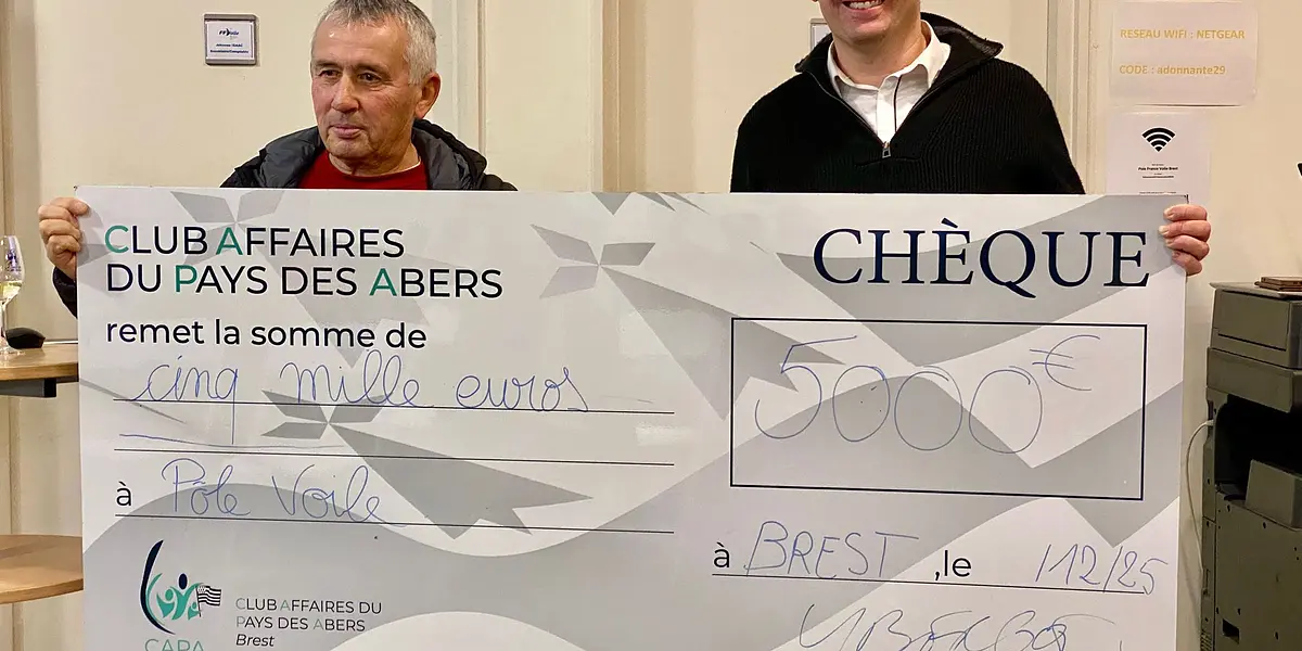 Assemblée Générale du CAPA et remise du chèque au Pôle Voile
